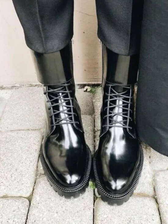 Inch2 Shoes - Inch 2 Combat Boots "NEW"